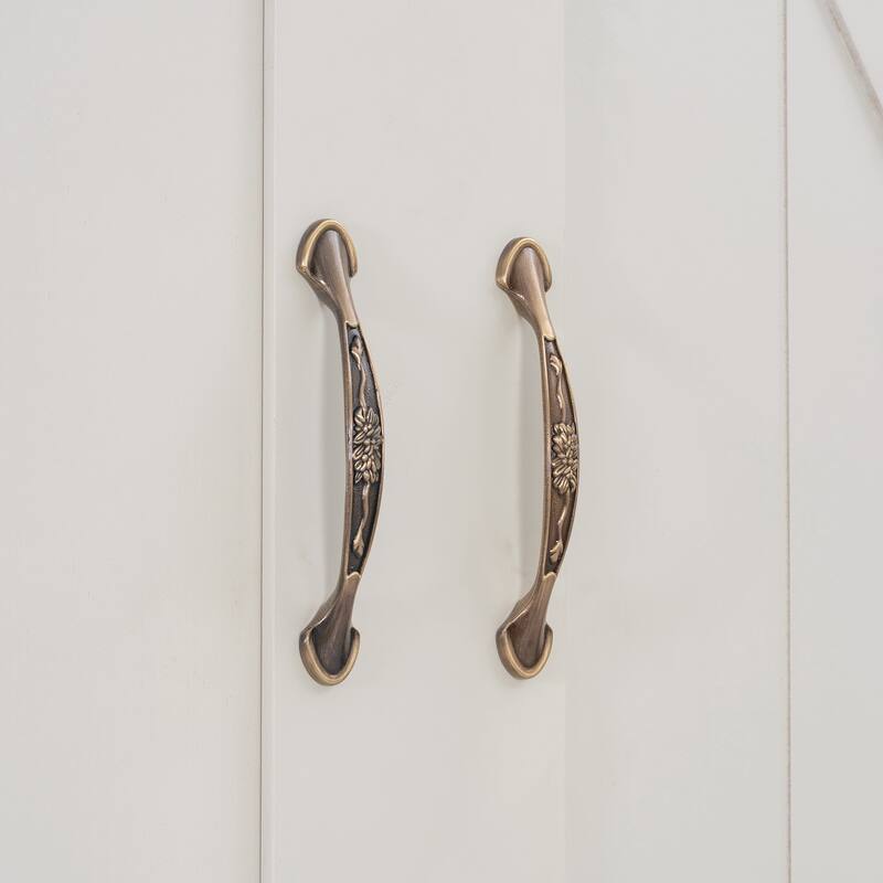 Queen Murphy Bed with Desk & Storage, Space-Saving Wall Bed with Cabinets