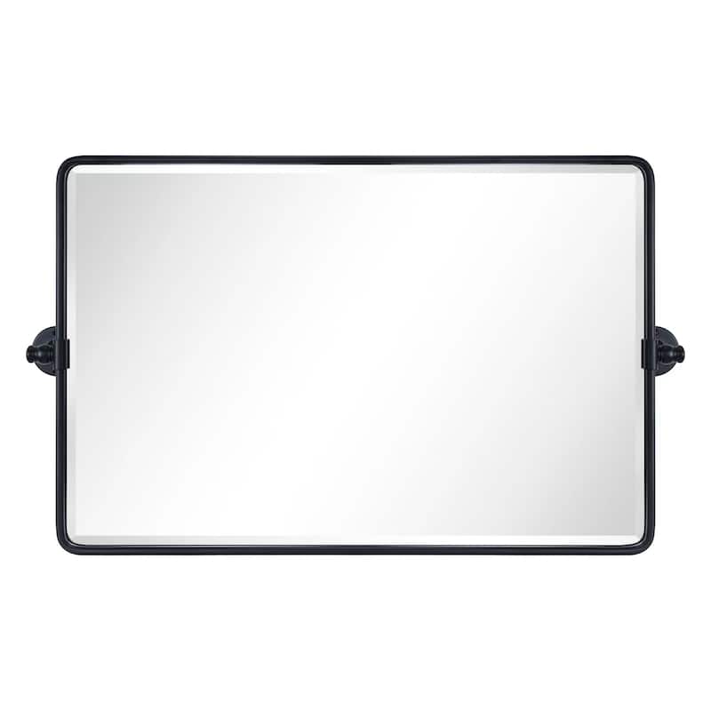 TEHOME Lutalo horizontal Beveled Bathroom / Vanity Mirror