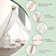 preview thumbnail 8 of 8, Costway 85'' Height 5 Sides Huge Lace Play Tent for Kids Adult Wedding - 80.5" x 75" x 85"(L x W x H)
