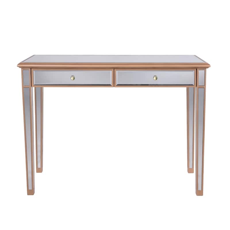 Elegant Lighting Contempo Two Drawer Dressing Table - Two Drawer Dressing Table