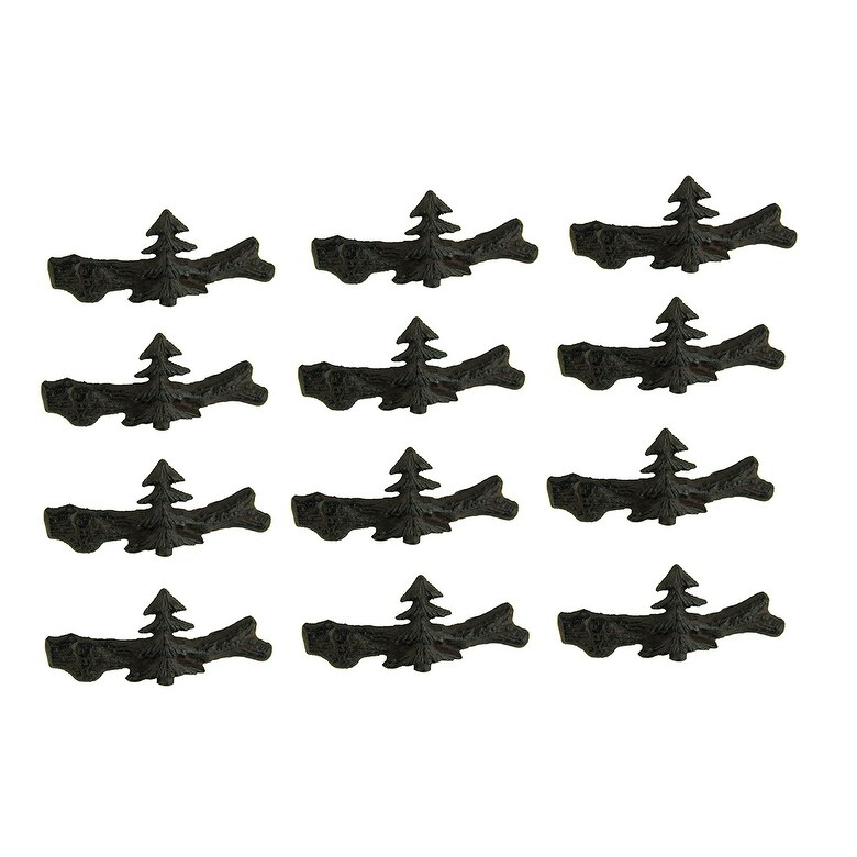 Set Of 12 Cast Iron Pine Tree Drawer Pulls 2 25 X 5 Cast Iron Pine Tree Drawer Pulls