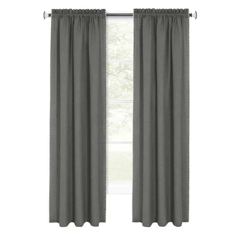 Kendal Rod Pocket Window Curtain Panel