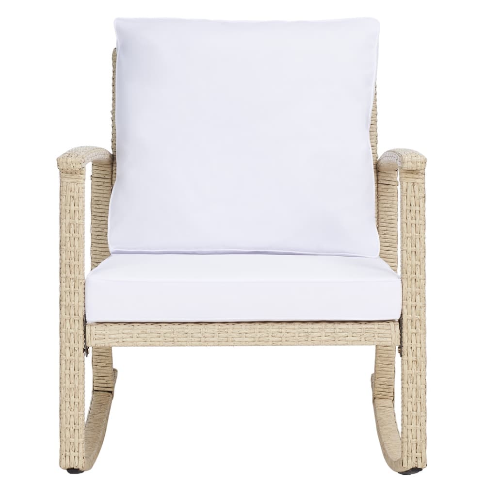 SAFAVIEH Outdoor Concepta Rocking Chair - 26W x 32D x 31H
