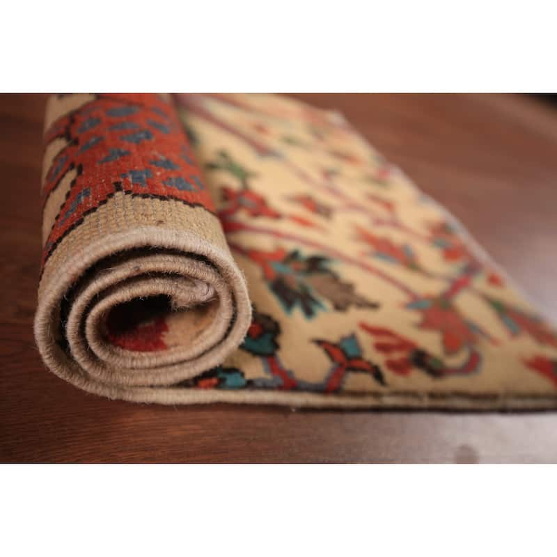 All-Over Animals Design Kazak Oriental Rug Hand-Knotted Wool Carpet - 2'0" x 3'0"