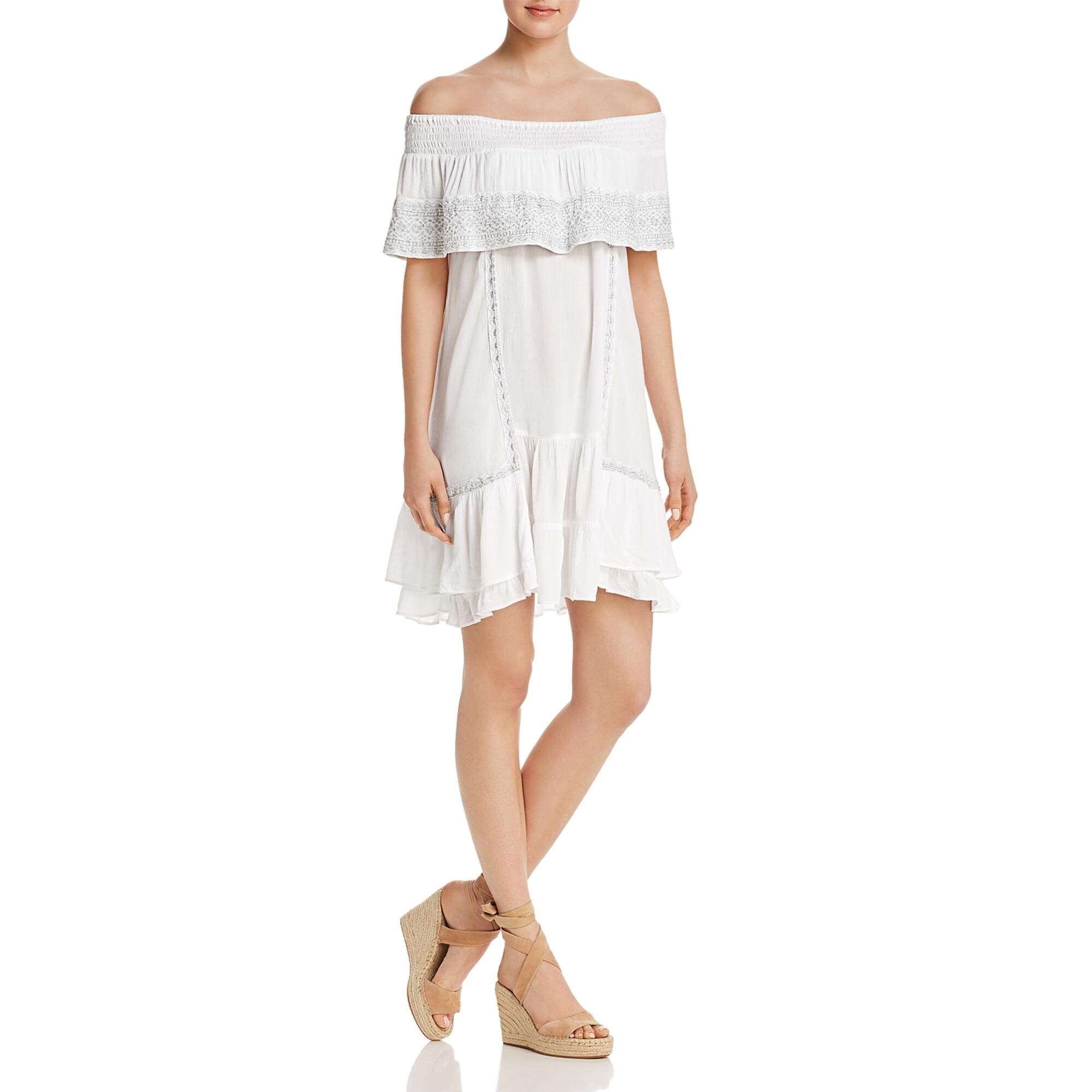 metallic swim cover up