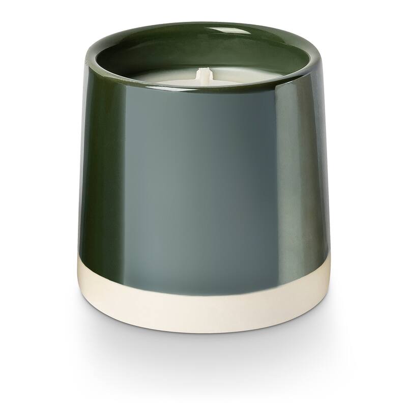 ILLUME Noble Holiday Balsam & Cedar Candle - Shine Ceramic