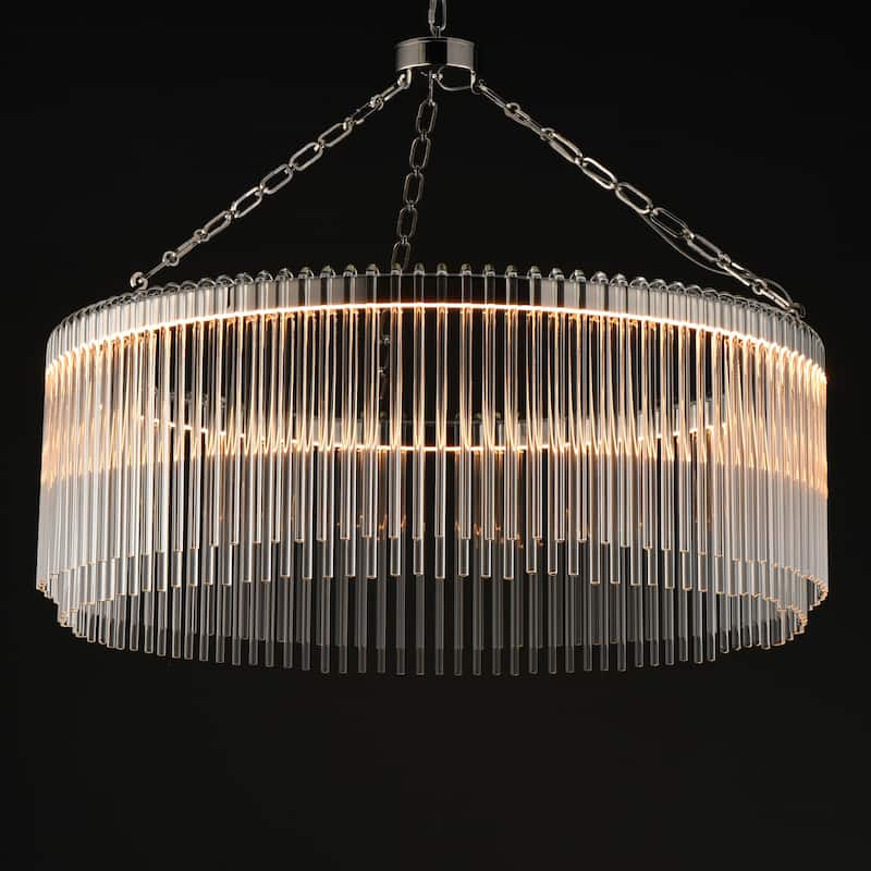 Maxim 38423CL Jolie 34" Wide LED Ring Chandelier