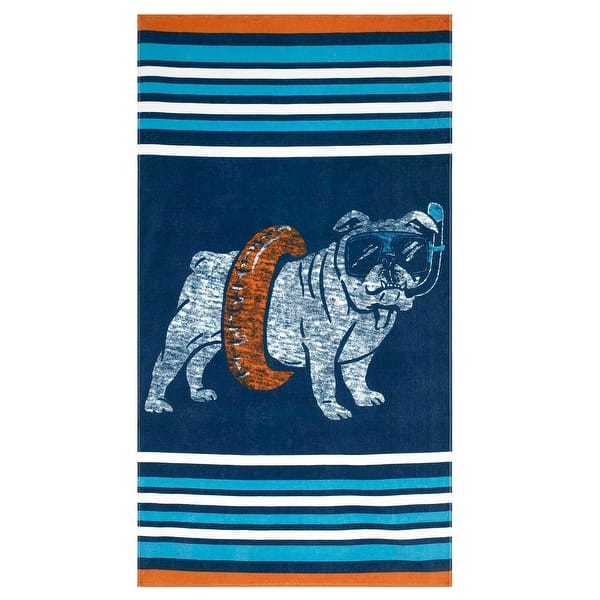 Izod Snorkel Time Beach Towel