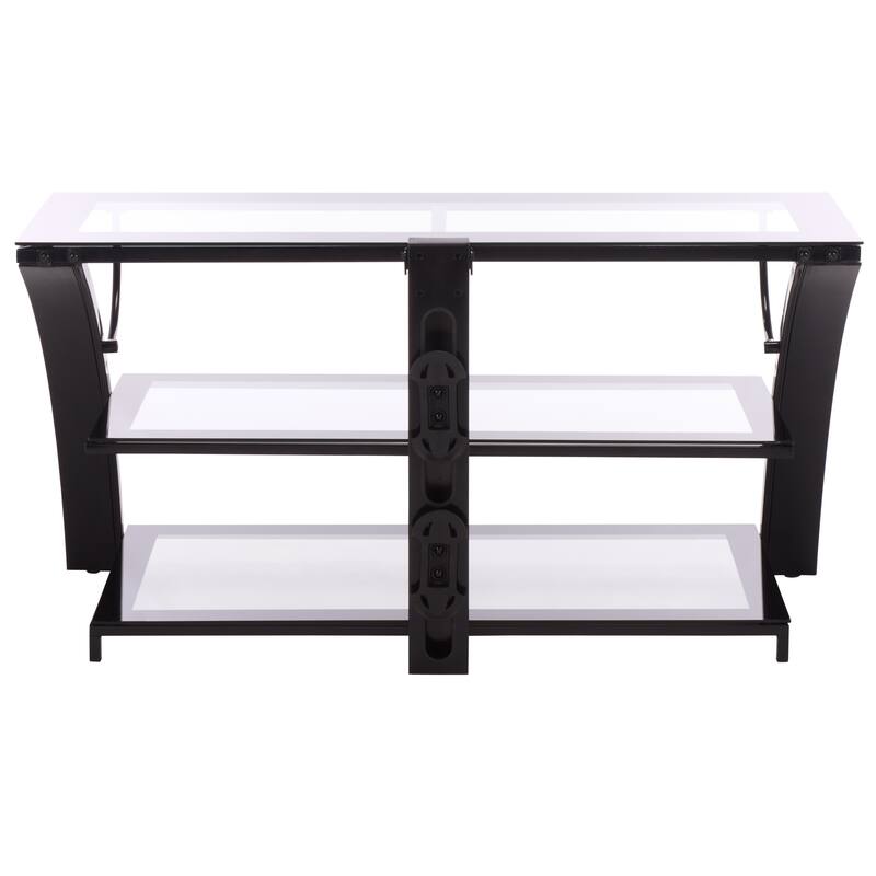 SEI Furniture Aiden 3-in-1 Flat Panel Media TV Stand - 44"W x 21"D x 56"H