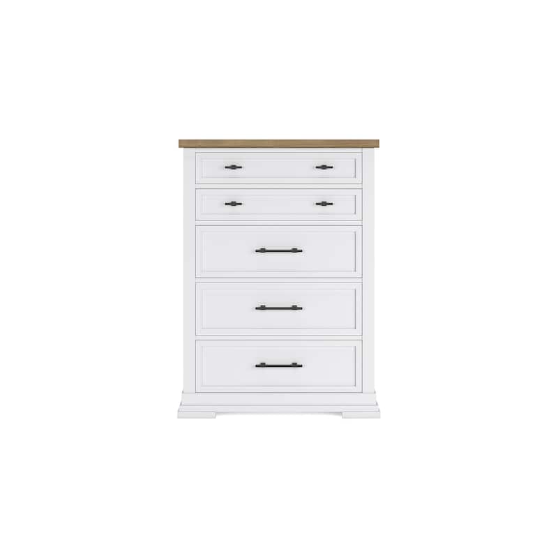 Signature Design by Ashley Ashbryn White/Brown Chest of Drawers