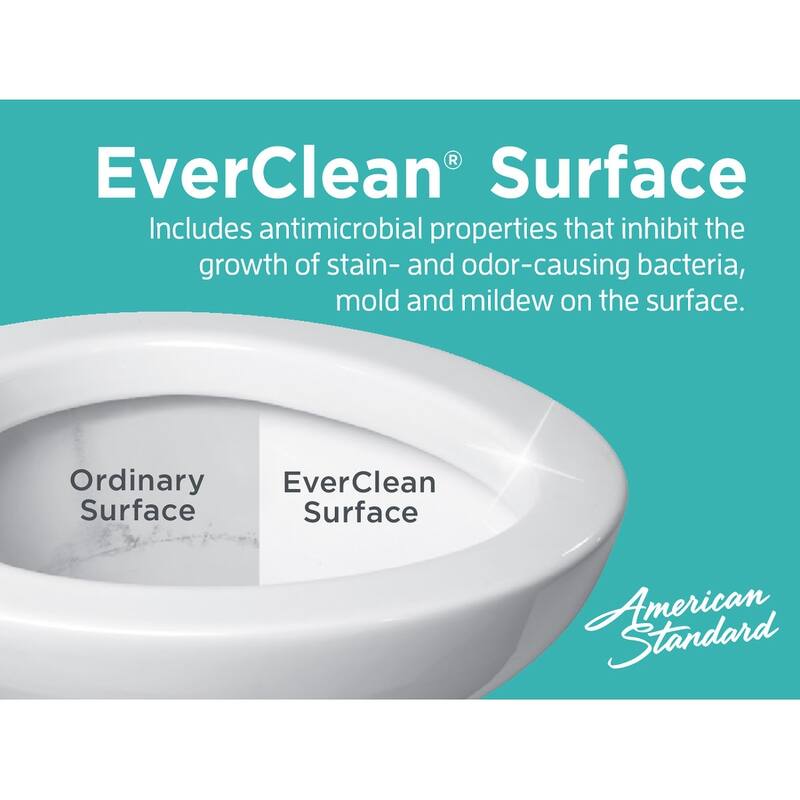 American Standard Cadet 3 Elongated Toilet Bowl Only with Concealed