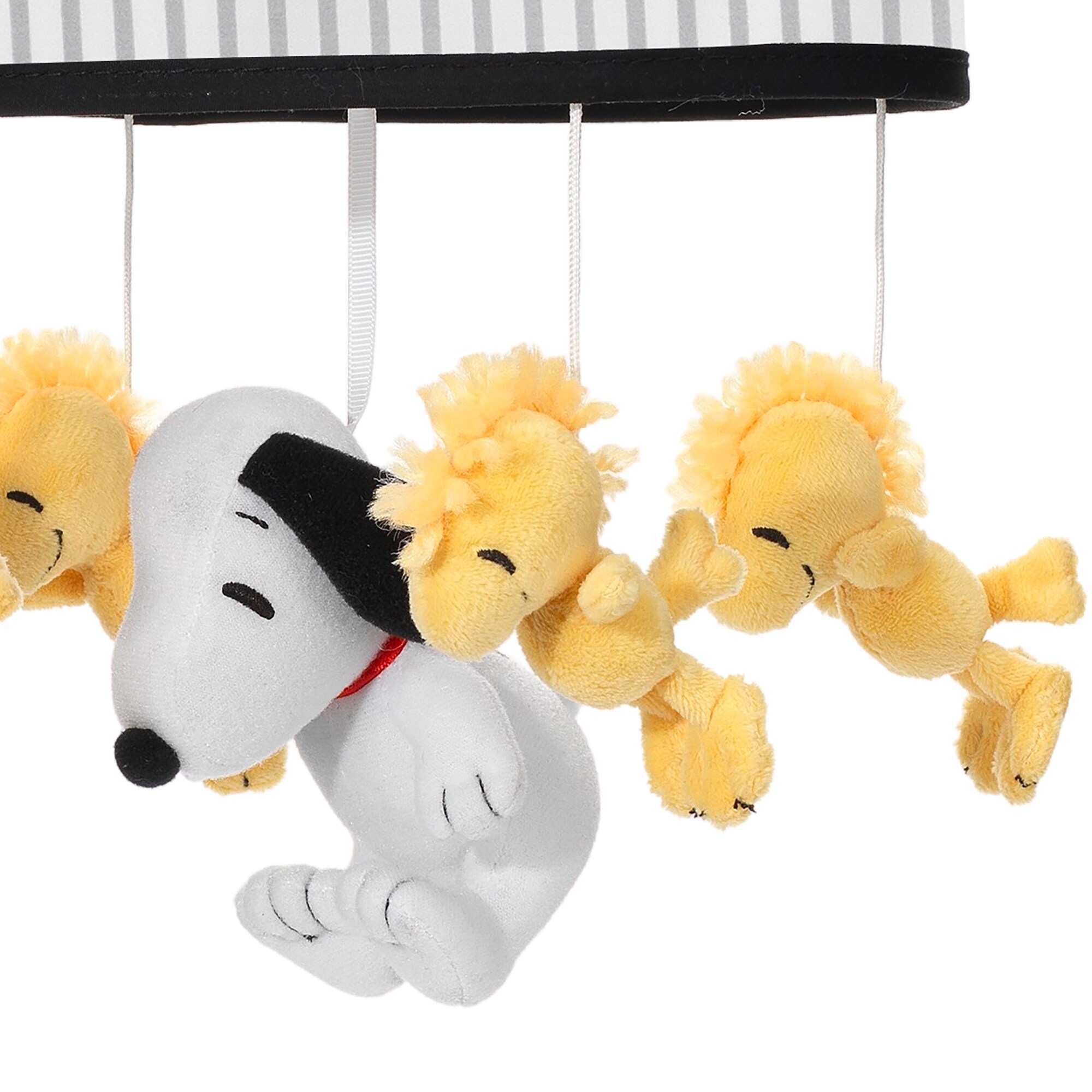 Lambs Ivy Classic Snoopy Woodstock Musical Baby Crib Mobile