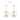 2-PK 12 in.4-light Geometric Lantern Chandelier with Matte Black finish/Soft gold finish