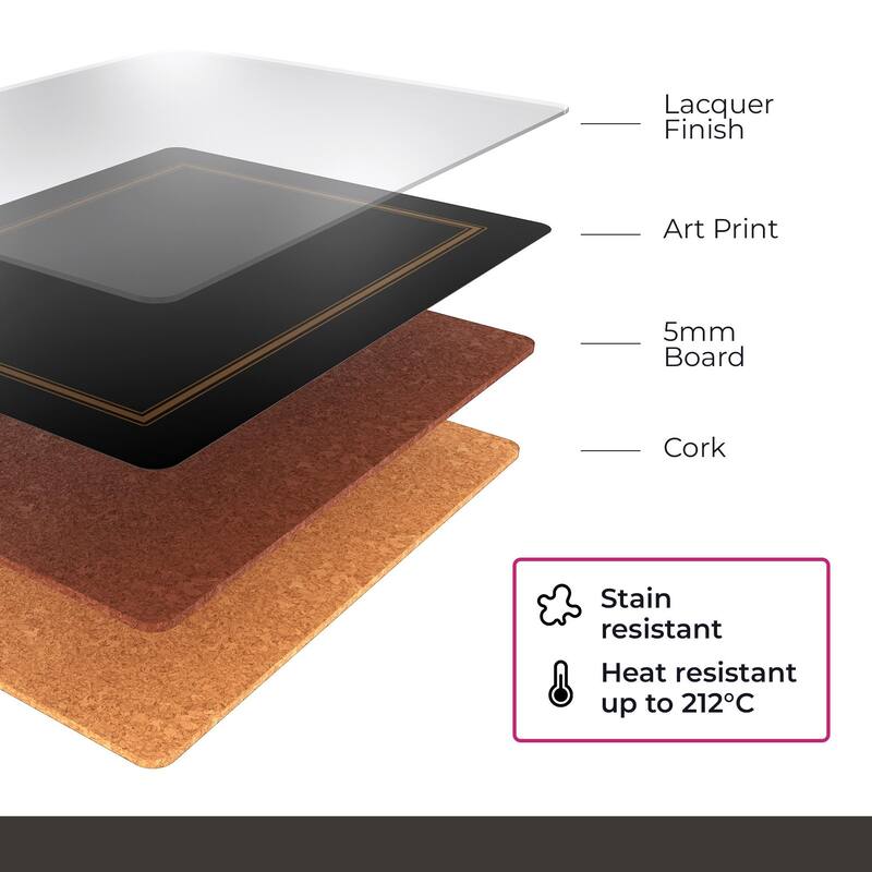 Pimpernel Set of 4 Pure Placemats - 11.7 in x 15.7 in