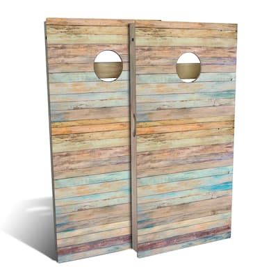 Summer Woodlay Outdoor Cornhole Board Set