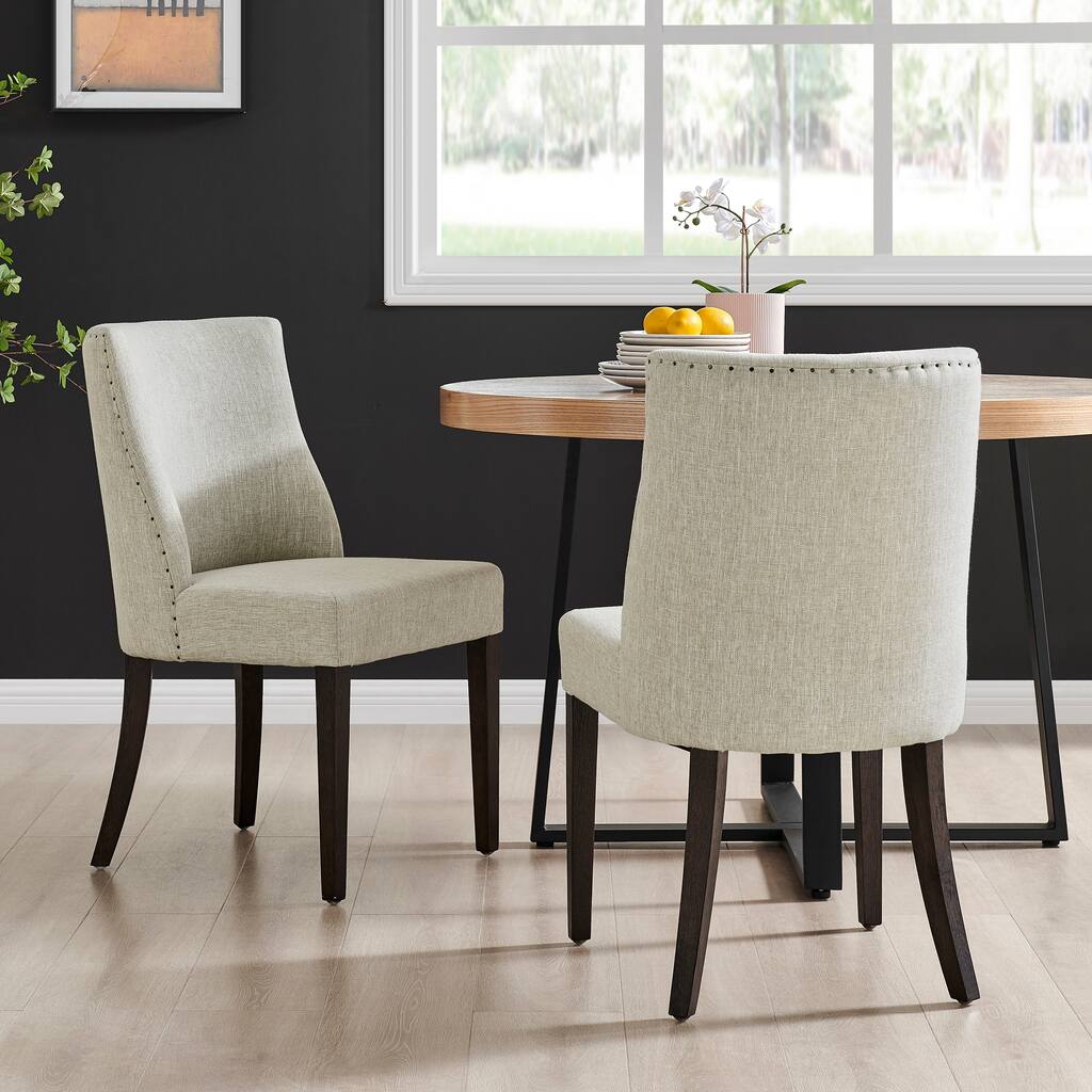 NPD Furniture New Paris Fabric Chair (Set of 2)