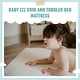 preview thumbnail 4 of 5, Dream On Me Baby Zzz 5" Foam Crib & Toddler Bed Mattress in a Box - White