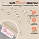 preview thumbnail 7 of 18, Outdoor Cast Aluminum Sunbrella Swivel Bar Stools Patio Bar Height Barstools with Back