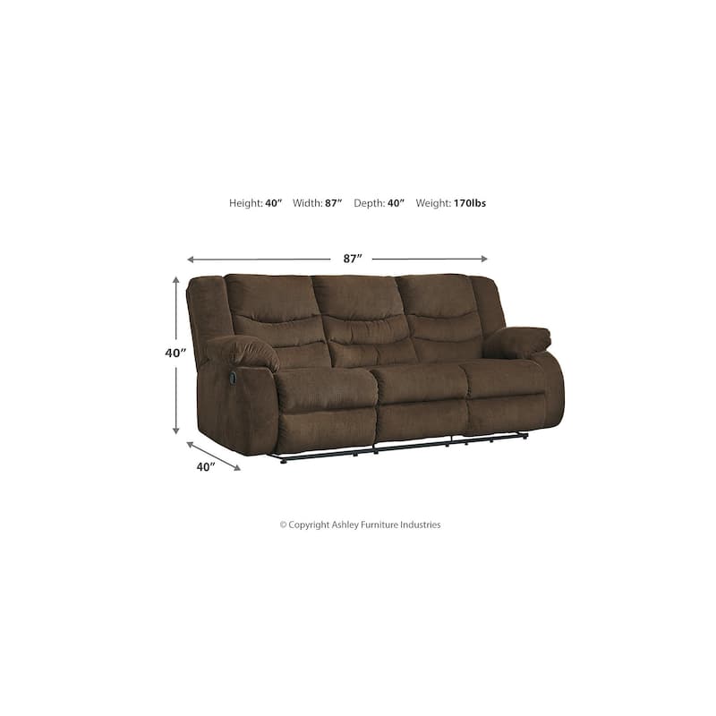Signature Design by Ashley Tulen 3-Piece Upholstery Package - 87" W x 40" D x 40" H
