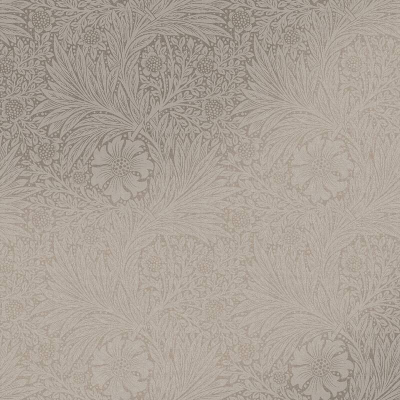 William Morris Marigold Fibrous Neutral Wallpaper
