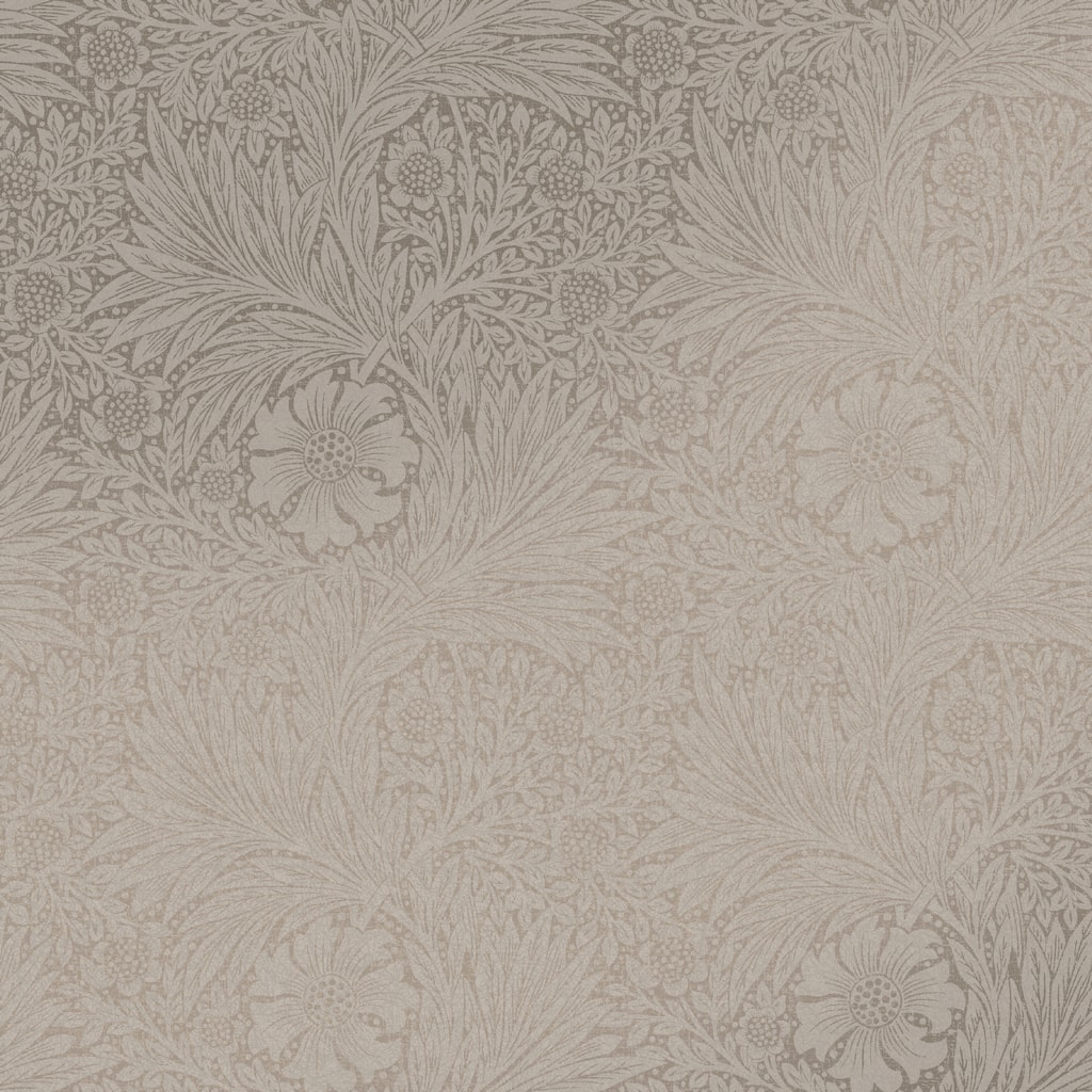 William Morris Marigold Fibrous Neutral Wallpaper