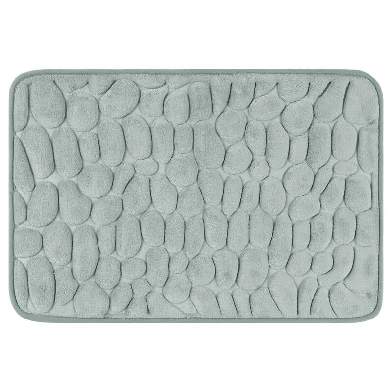Memory Foam Bathroom Rugs Ultra Soft Non-Slip Bath Mat Water Absorbent Quick Dry Bath Carpet Rug