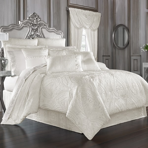 J. Queen New York Bianco Euro Sham