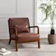Option COFFEE/PU/BROWN WOOD HIGH SIDE FRAME