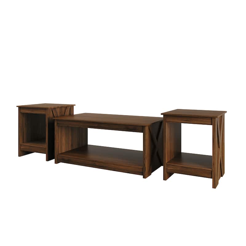 CraftPorch Contemporary Coffee Table Set