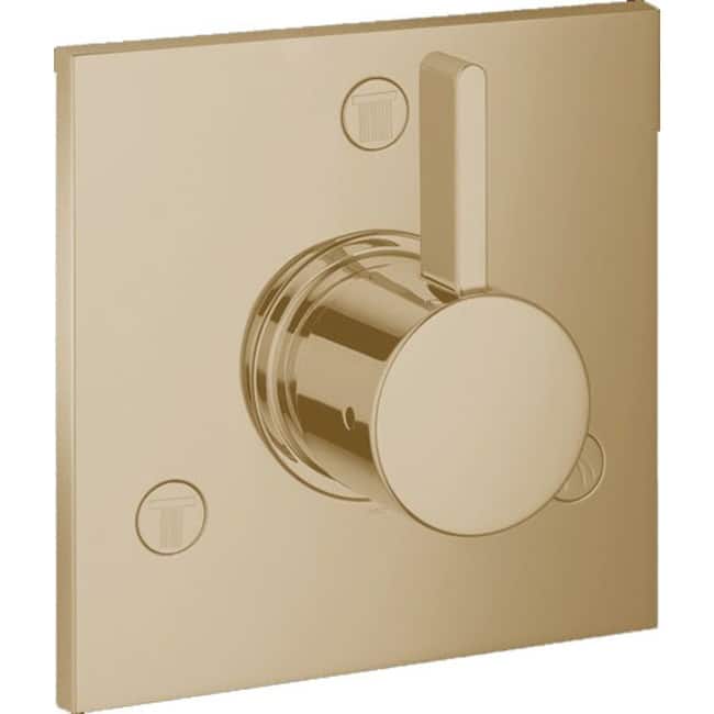 Hansgrohe Ecostat Square Trio/Quattro Diverter Trim - Less Valve