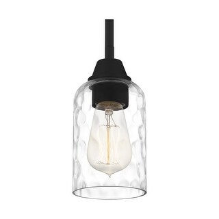 Acacia 1-Light Matte Black Mini Pendant