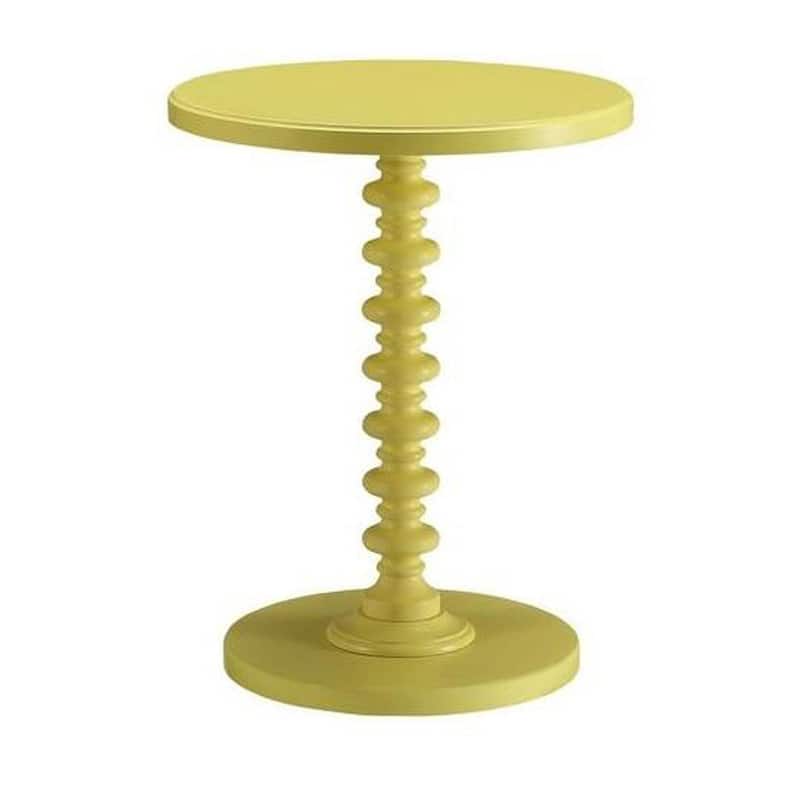 Astonishing Side Table With Round Top - 22 H x 17 W x 17 L Inches