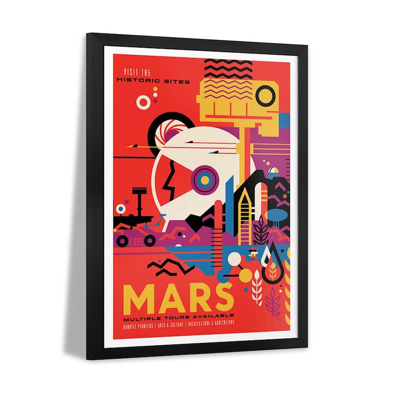 Mars Premium Framed Poster by NASA