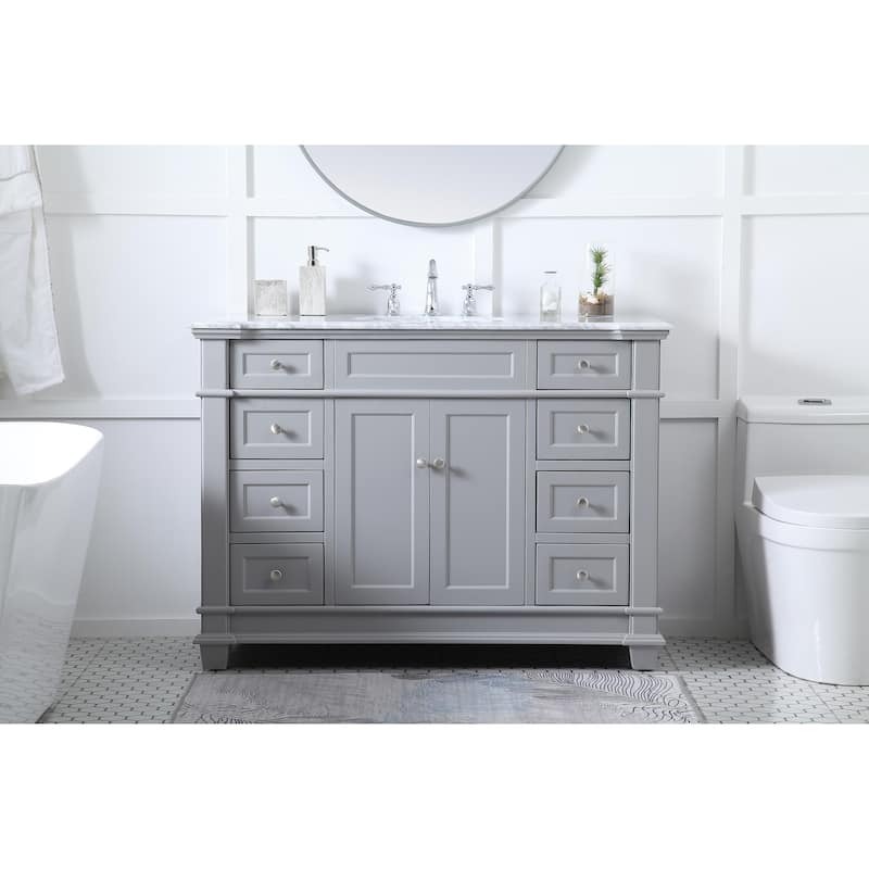Magnolia 48 - 60 Inch Single Bathroom Vanity