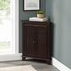 preview thumbnail 1 of 11, Crosley Lydia Corner Storage Cabinet - 22 "W x	12 "D x 28.88 "H