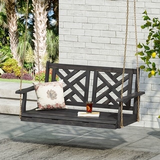 Black store patio swing