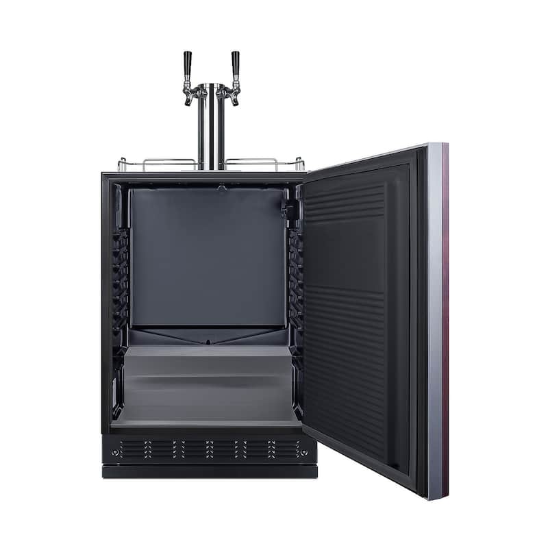 Summit SBC7BRSIFWK2 24" Wide 5.3 Cu. Ft. Panel Ready Free Standing