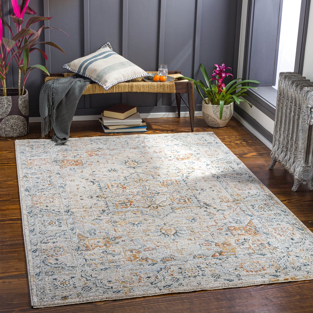 Livabliss Traditional Laila Medallion Area Rug