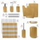 preview thumbnail 5 of 68, Clara Clark 23 Piece Complete Bathroom Accessories Kit With Shower Curtain and Rug Set