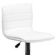 preview thumbnail 46 of 111, Modern Vinyl Stitch Back Adjustable Height Barstool - 16"W x 19"D x 35" - 44"H