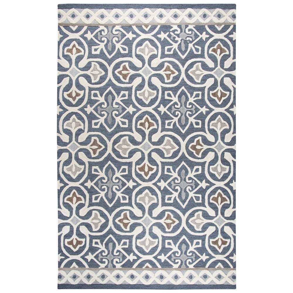 Alora Decor Lavine Hand-tufted Medallion Wool Rug