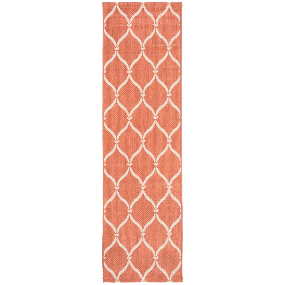 SAFAVIEH Courtyard Liya Indoor/ Outdoor Waterproof Patio Backyard Rug