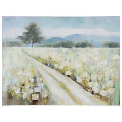Wildflower - Hand Painted Landscape Acrylic on Canvas Wall Art