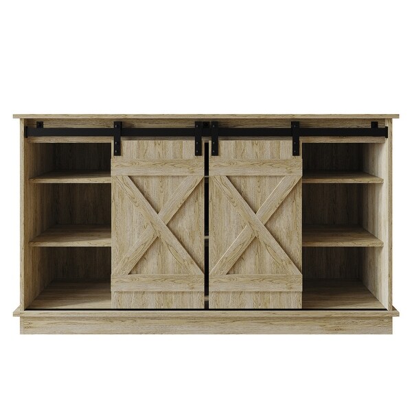 CraftPorch Vintage Style X-shaped TV Stand Console - On Sale