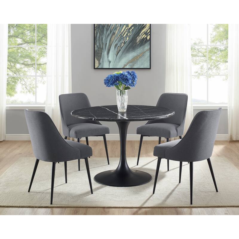 Steve Silver Fagared Fabric Dining Chair (Set of 2)