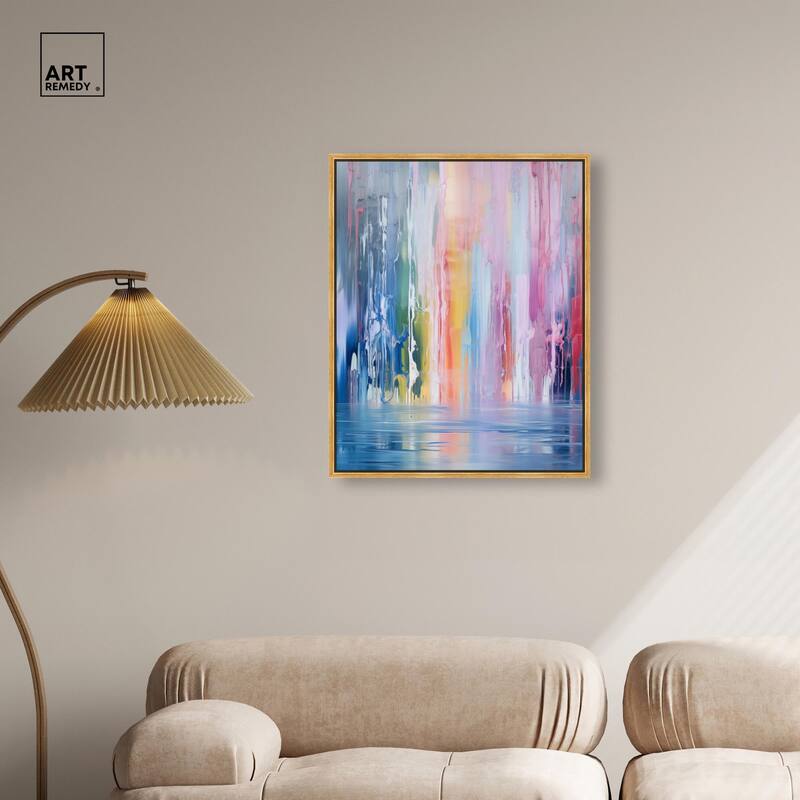 Painted Streams Canvas by Art Remedy