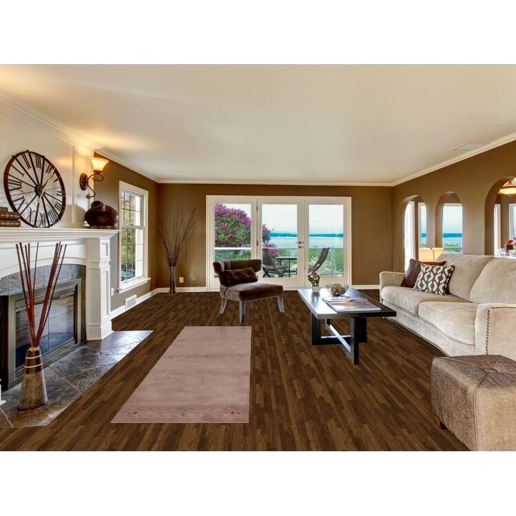 Hand Knotted Oriental 100% Wool Carpet Tribal Tribal Brown Gabbeh Runner Rug - 9' 10'' X 2' 8''