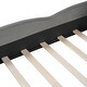 preview thumbnail 10 of 27, Queen Size Cloud-Shaped Headboard Upholstered Platform Bed with Rounded Footboard and Convenient Pocket for Storage, Grey