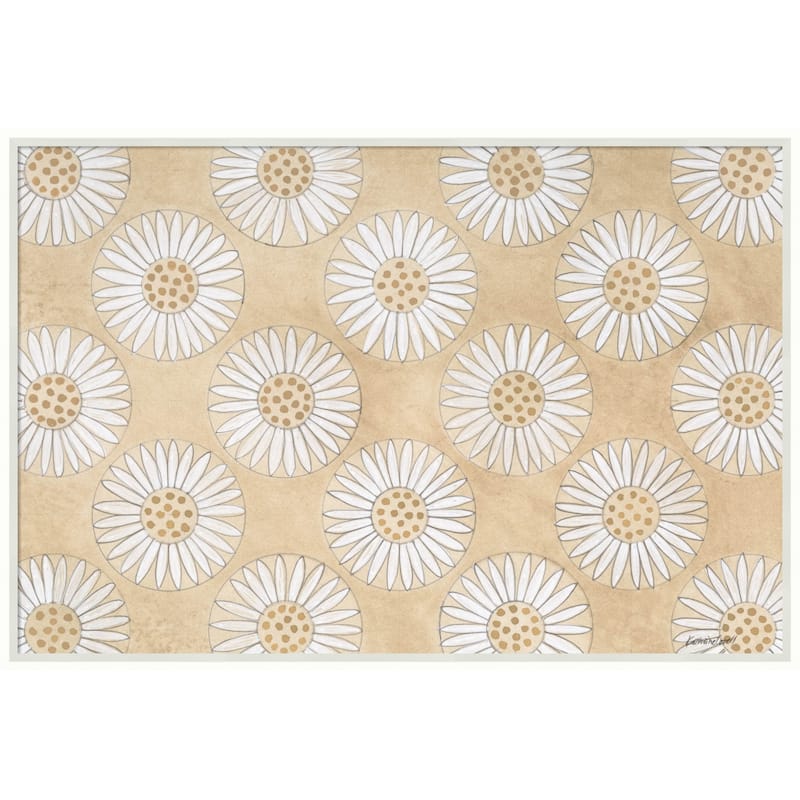 Amanti Art Framed Fabric Pinboard Roundabout V by Kathrine Lovell Printed Bulletin Board - Board Size 36 x 24