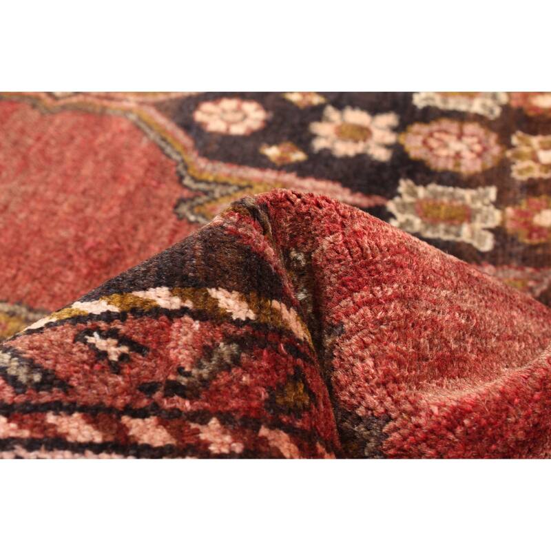 ECARPETGALLERY Hand-knotted Anadol Burgundy Wool Rug - 4'2 x 6'4